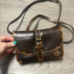 Patricia Nash Leather Crossbody Bag